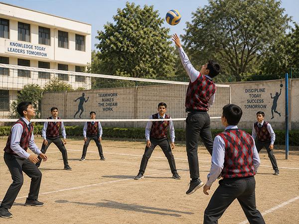Volleyball at BRD Public School